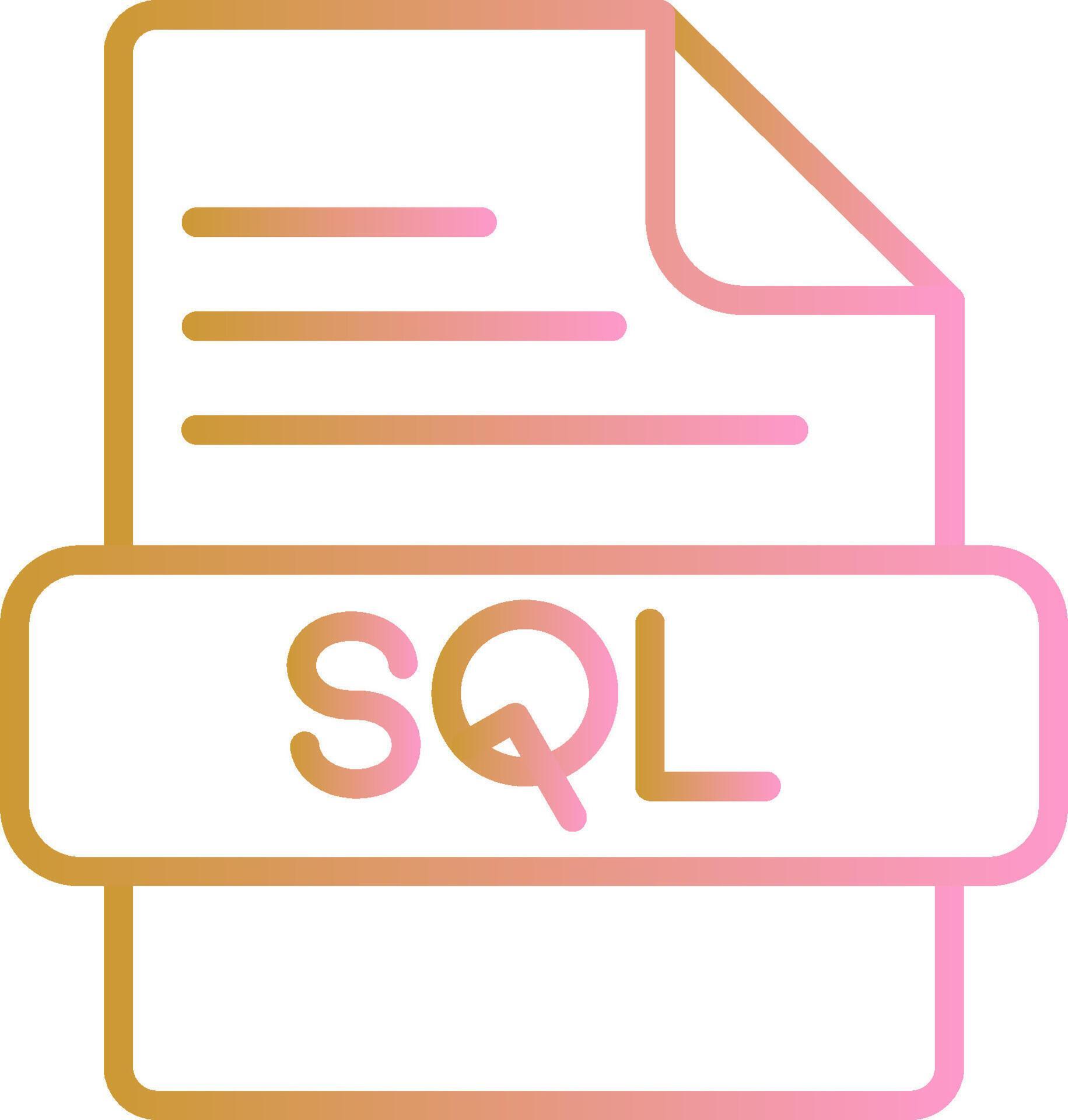 SQL Vector Icon 41082754 Vector Art at Vecteezy
