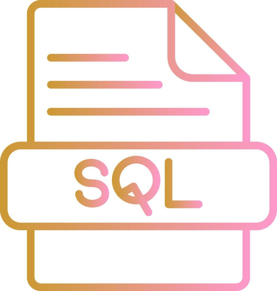 SQL Vector Icon 41082754 Vector Art at Vecteezy