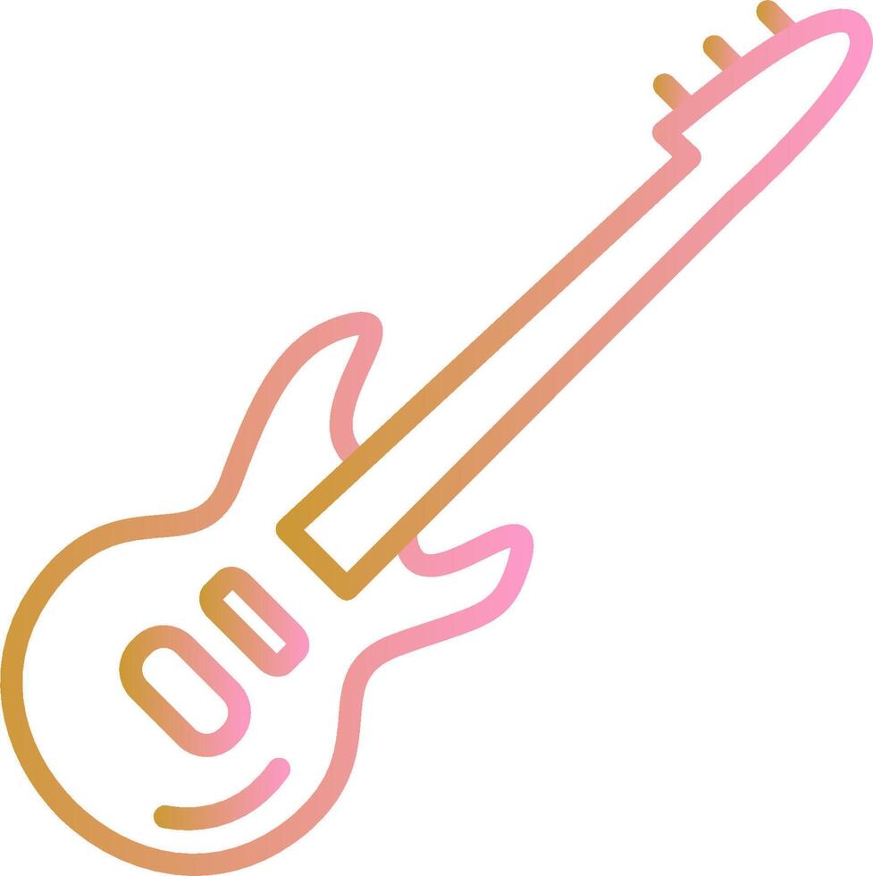 icono de vector de guitarra