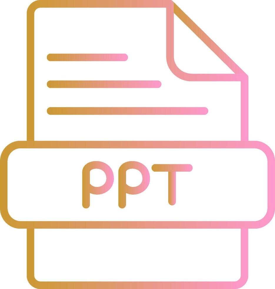 PPT Vector Icon