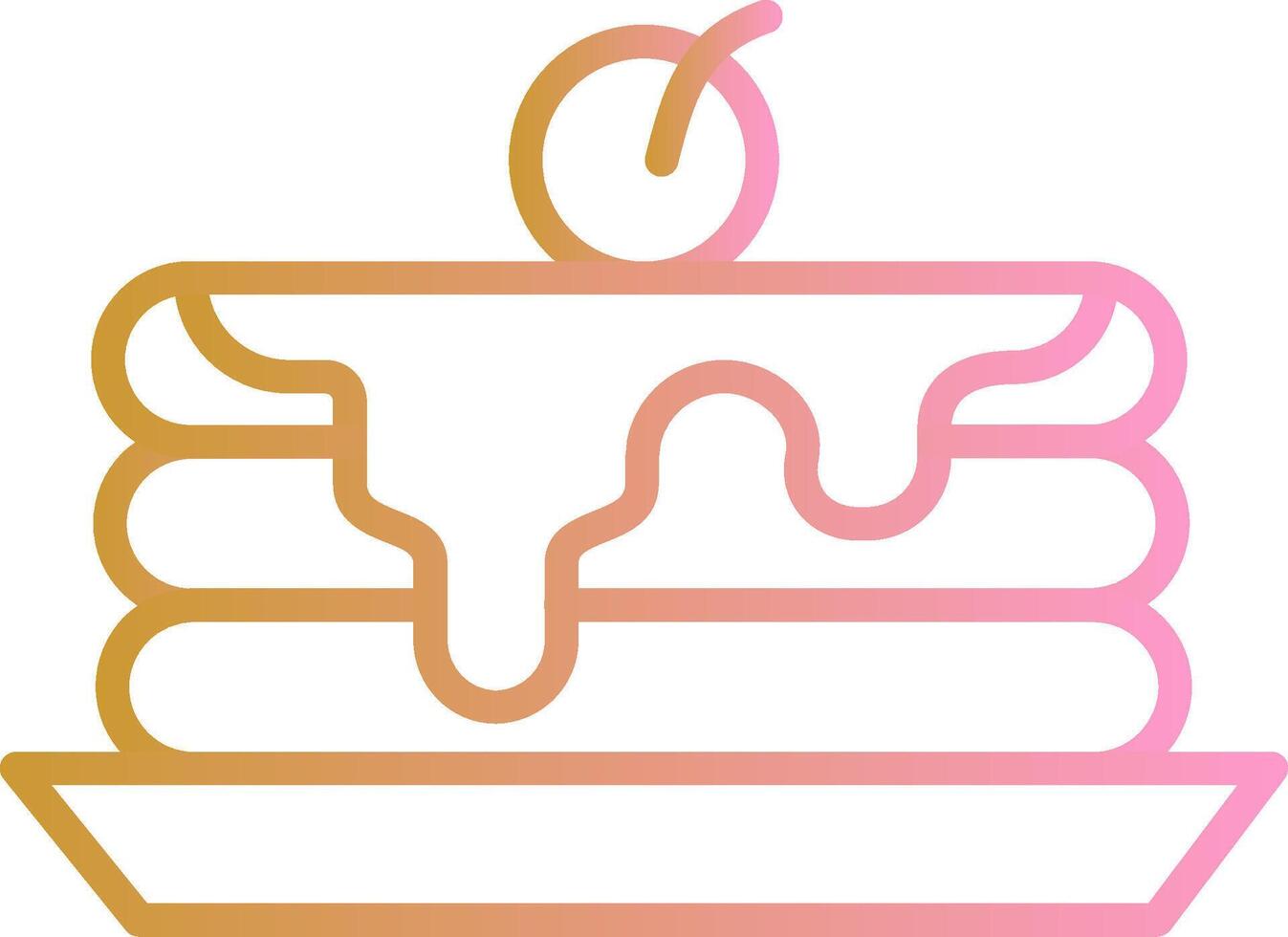 Pancake Vector Icon