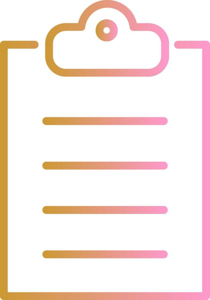 Clipboard Vector Icon