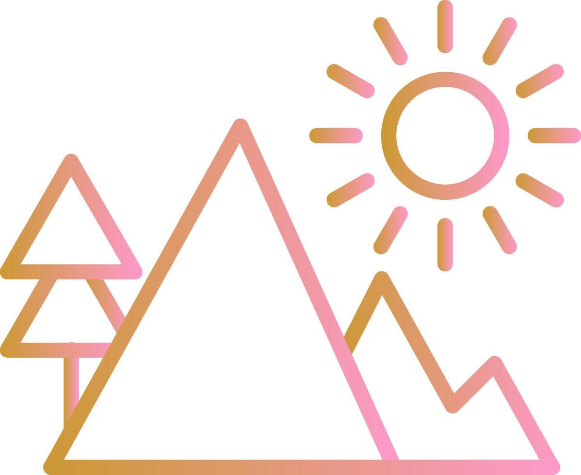 Mountain Vector Icon