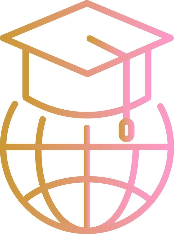 Global Education Vector Icon