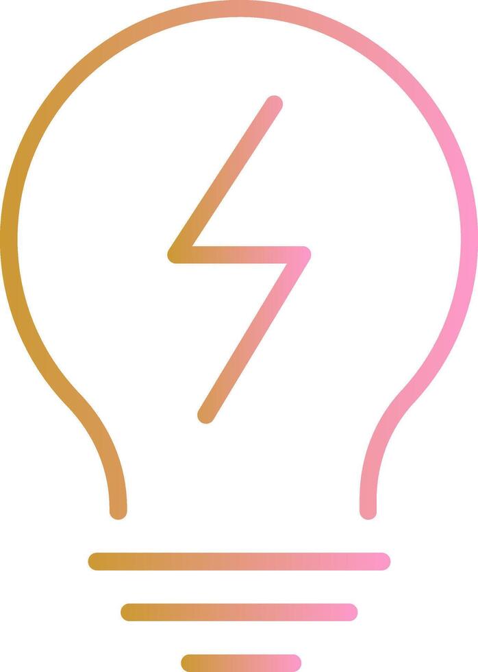 Electricity Vector Icon