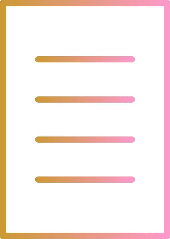 Menu Vector Icon