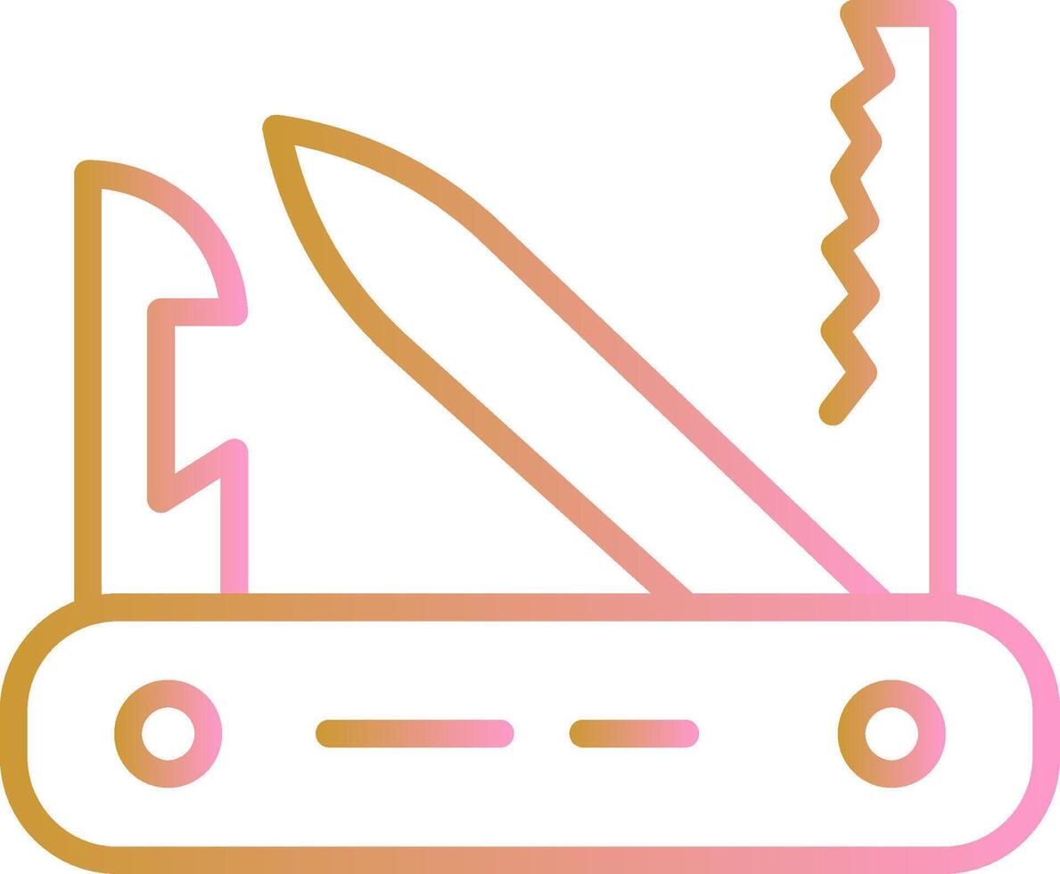 Swiss Army Knife Vector Icon