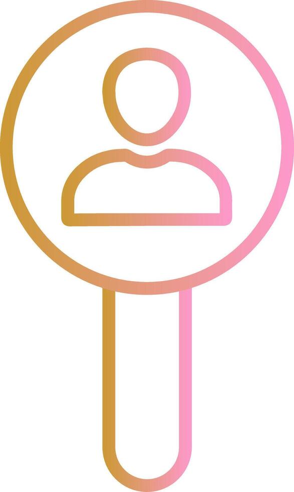 Search User Vector Icon