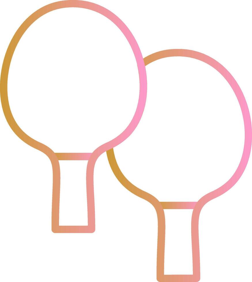 icono de vector de ping pong