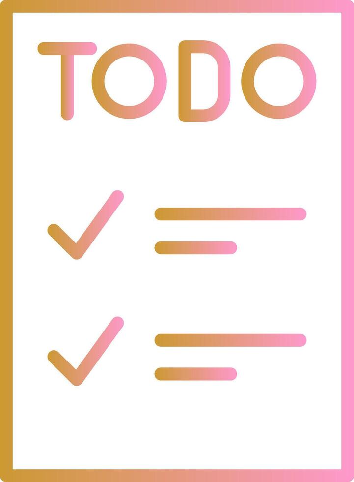 To do List Vector Icon