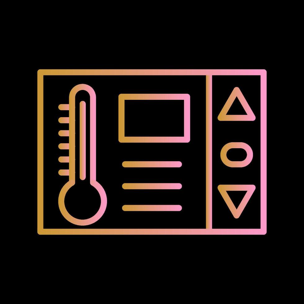 Thermostat Vector Icon