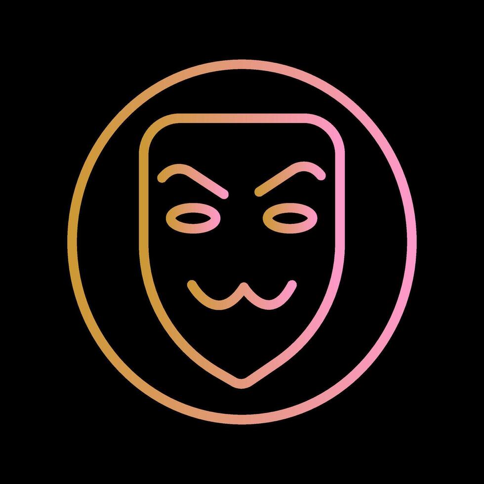 Hacker Mask Vector Icon