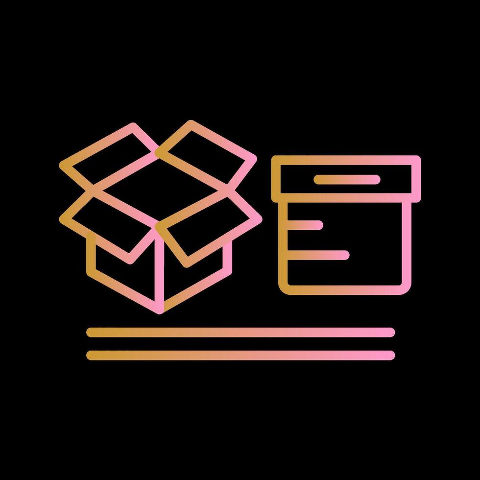 Boxes Vector Icon
