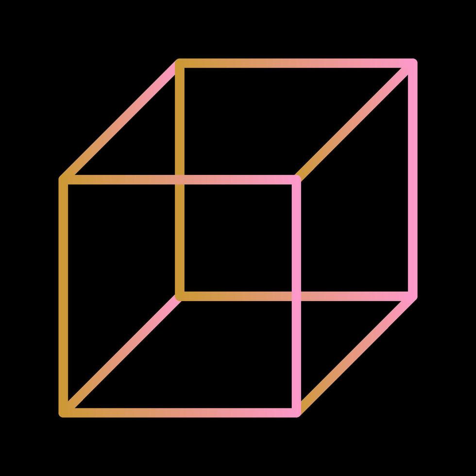 Cube Vector Icon