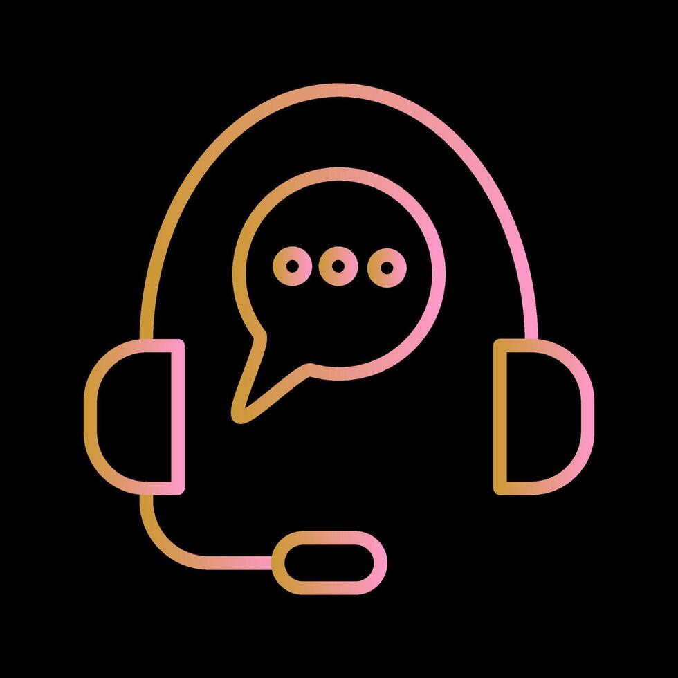 Call Center Vector Icon