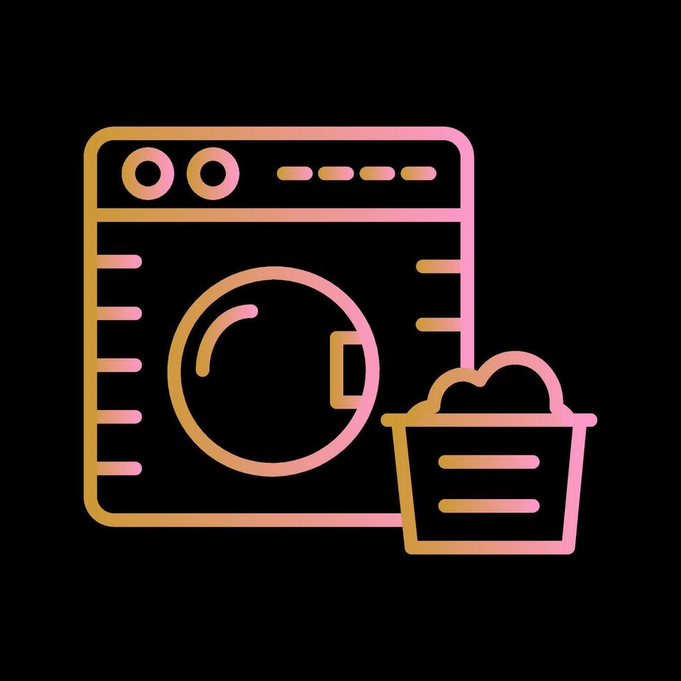 Washing Machine Vector Icon