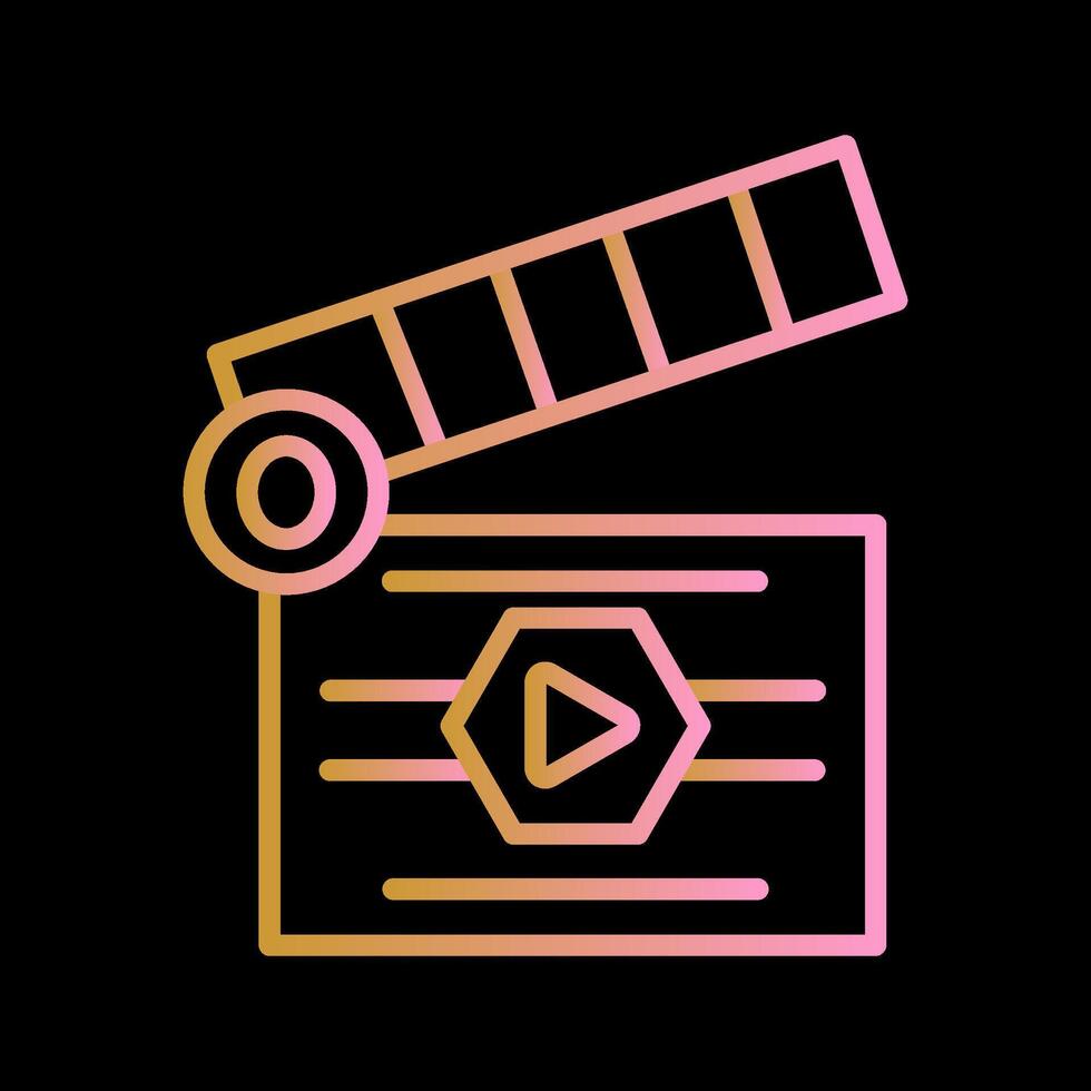 Clapper Vector Icon
