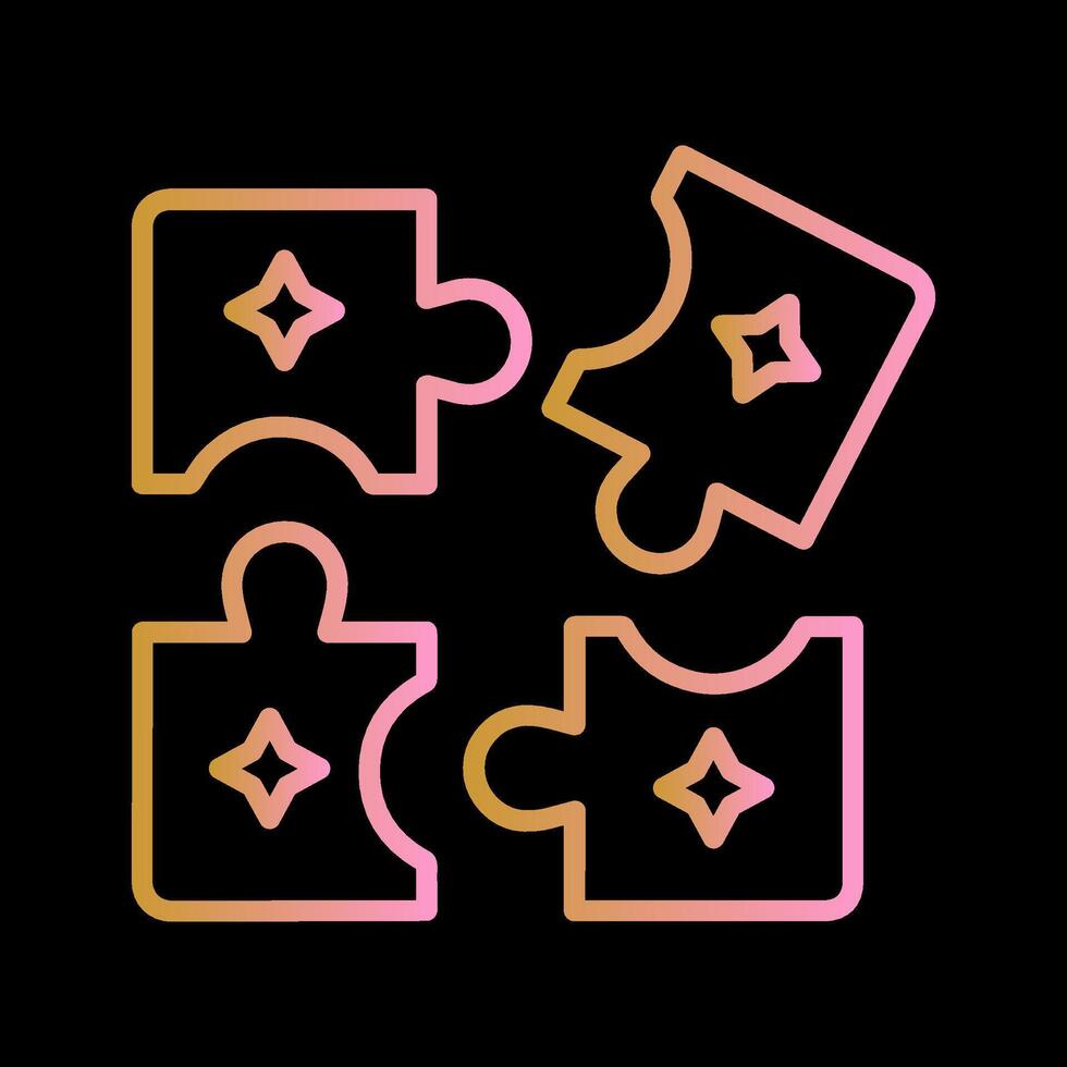 Puzzle Vector Icon
