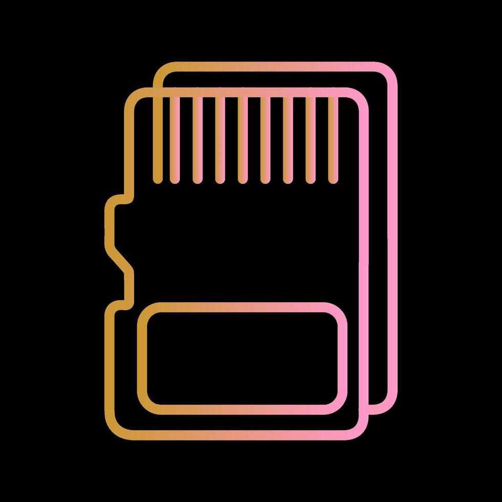 SD Card Vector Icon