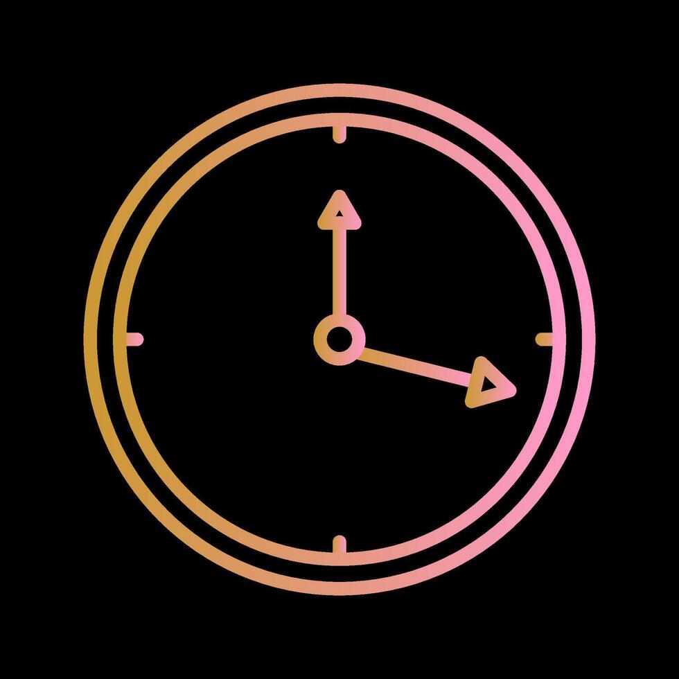 Clock Vector Icon