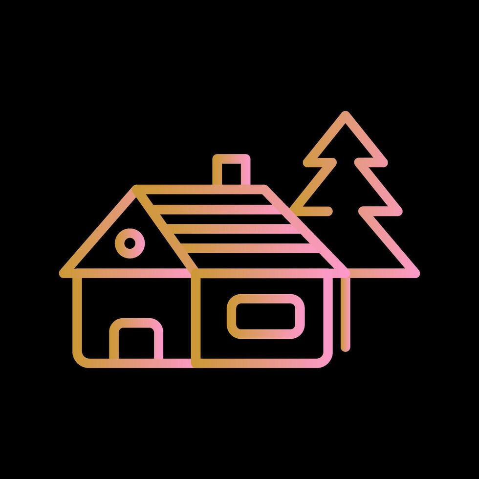 Cabin Vector Icon