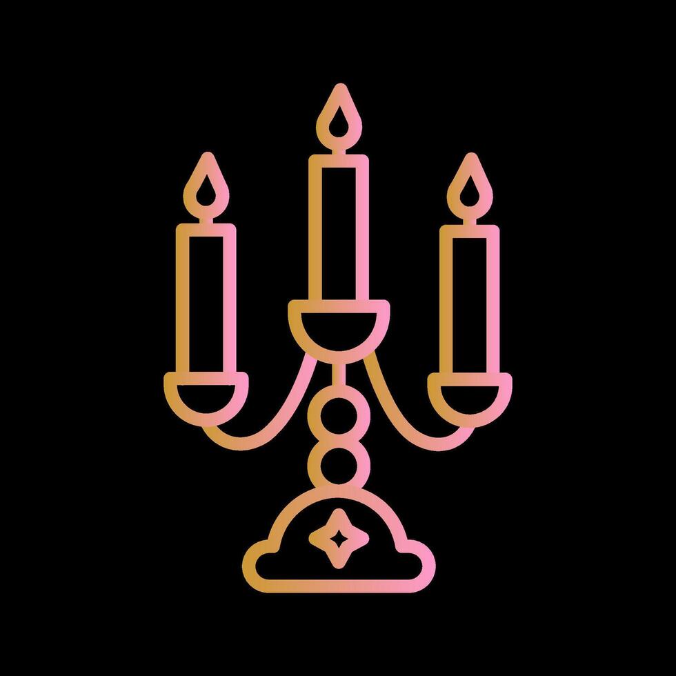 Candlestick Vector Icon