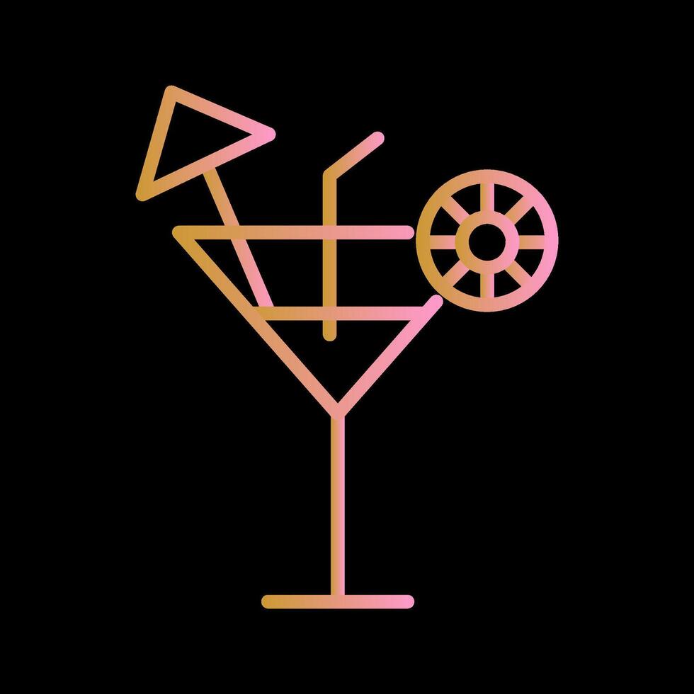 Cocktail Vector Icon