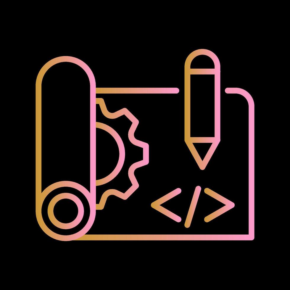 Blueprints Vector Icon