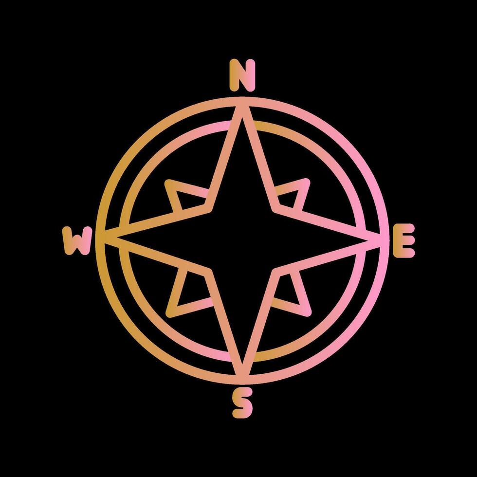 Compass Vector Icon