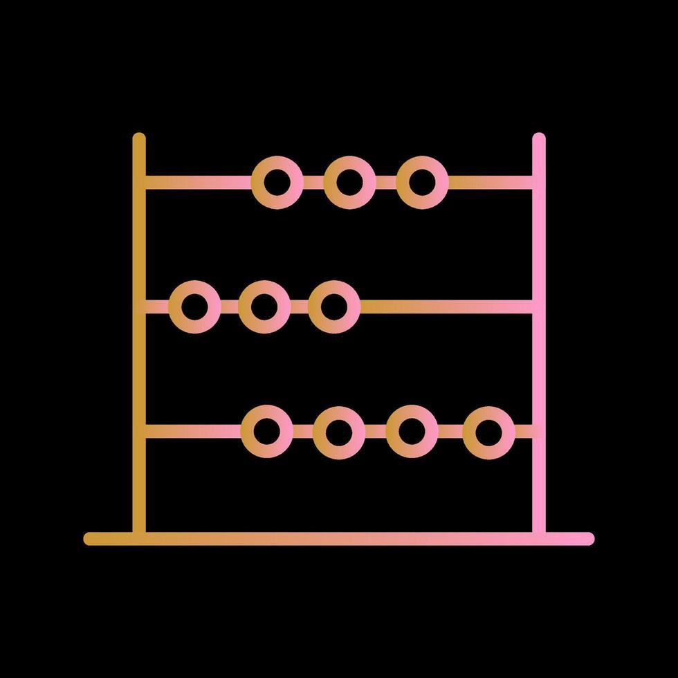 Abacus Vector Icon