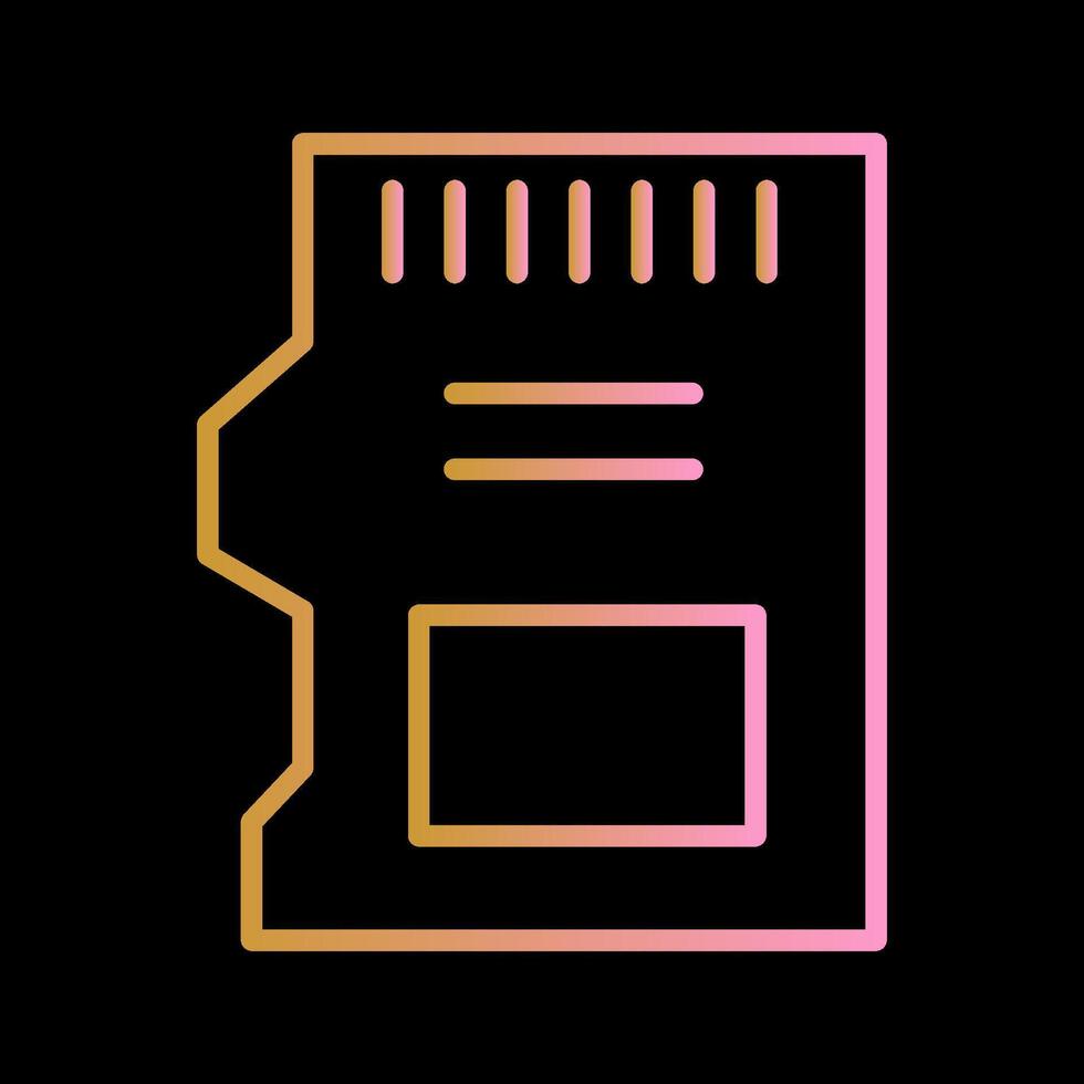 SD Card Vector Icon