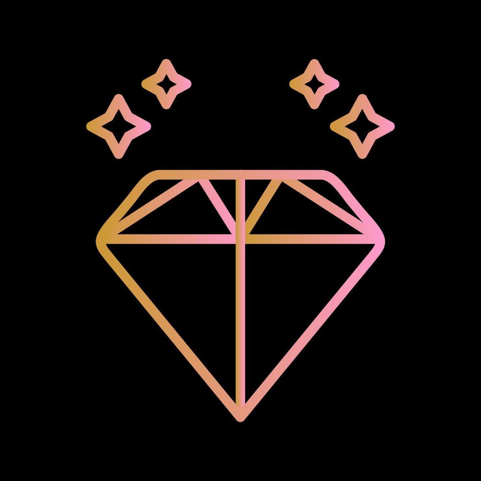 Diamond Vector Icon