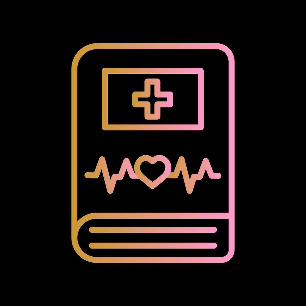 Medical Book Vector Icon