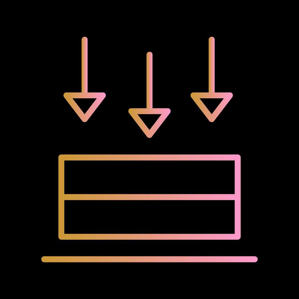 Press Vector Icon