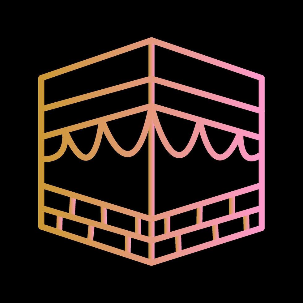 Khana Kaba Vector Icon