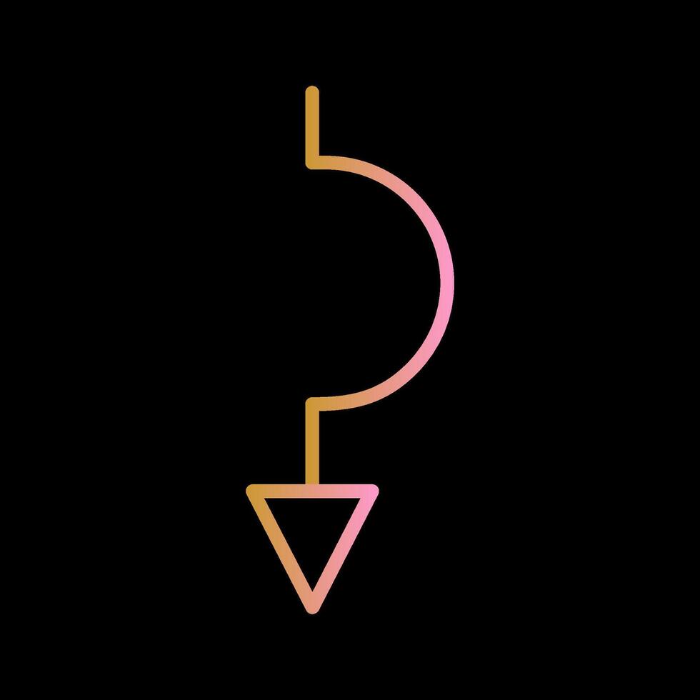 Arrow down Vector Icon