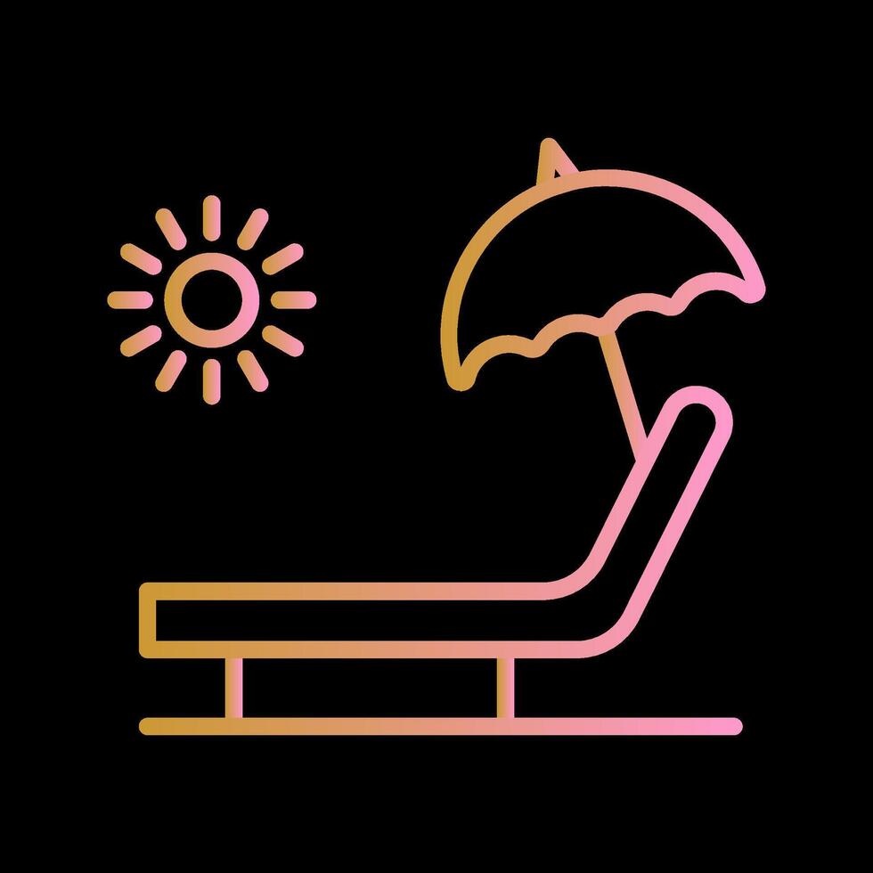 Beach Vector Icon