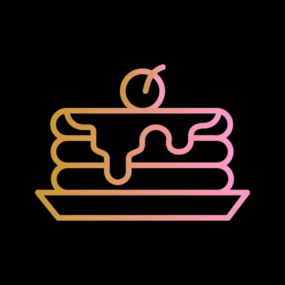 Pancake Vector Icon