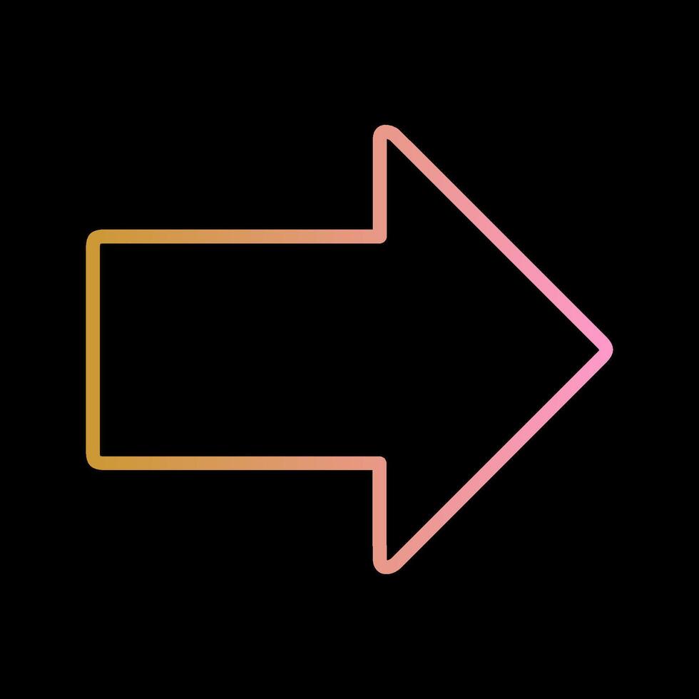 Right Vector Icon