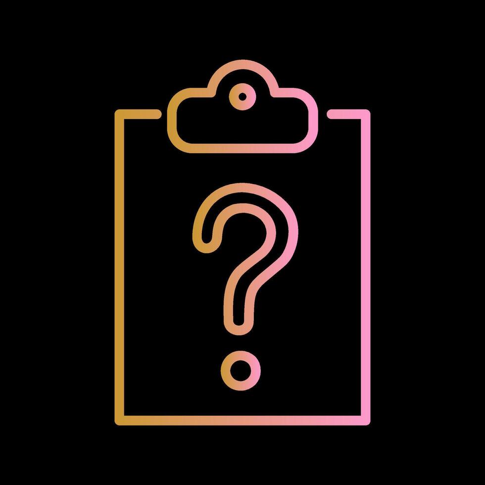 Question Vector Icon