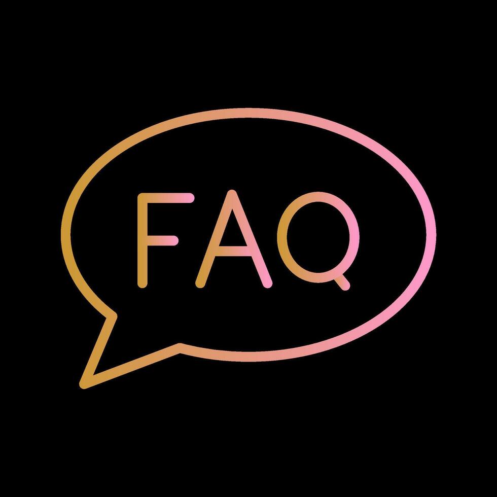 FAQ Vector Icon