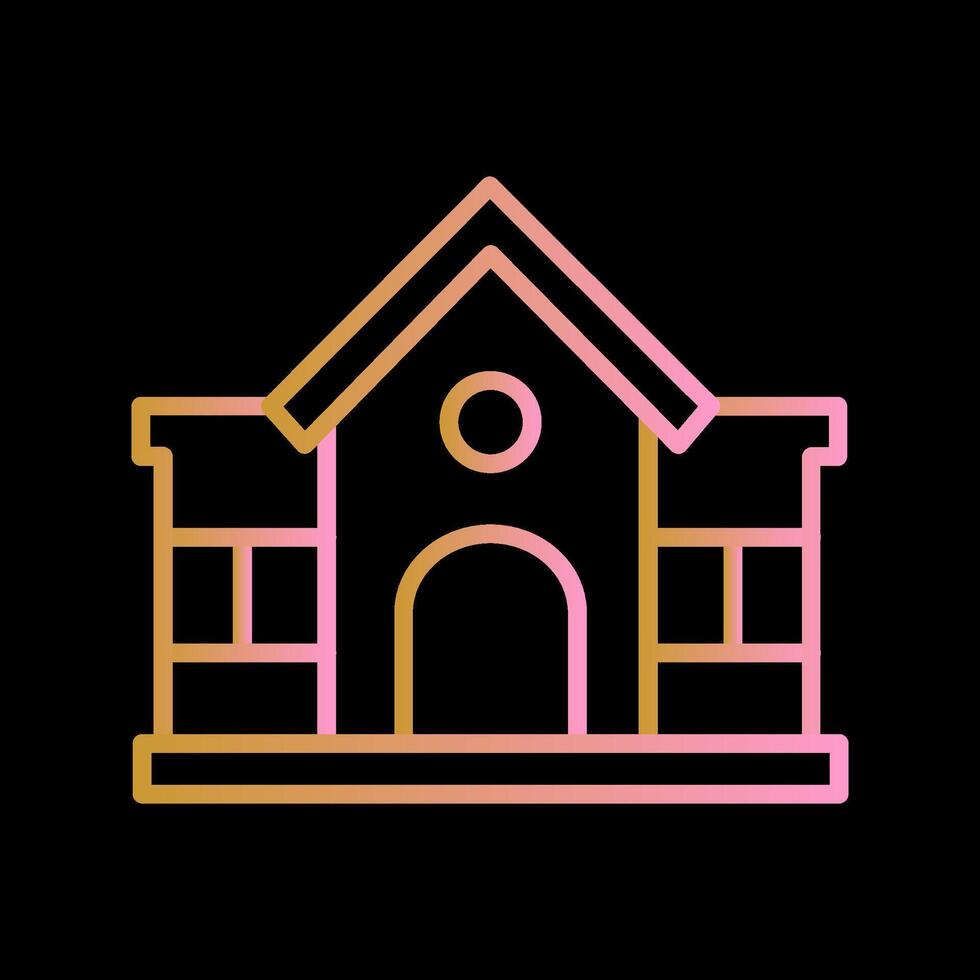 Mansion Vector Icon