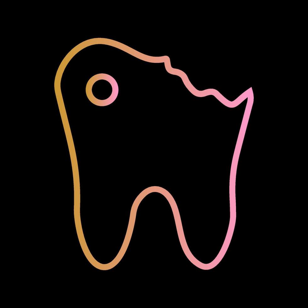 Caries Vector Icon