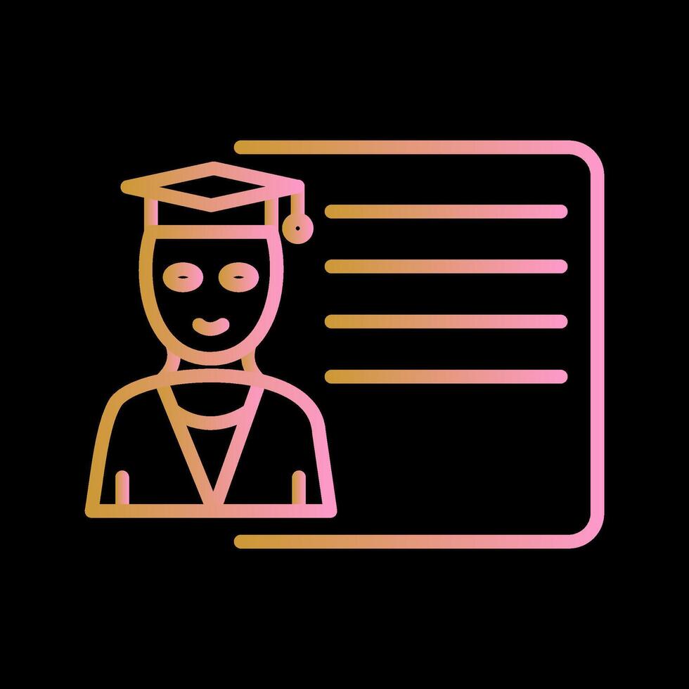 Lecture Vector Icon