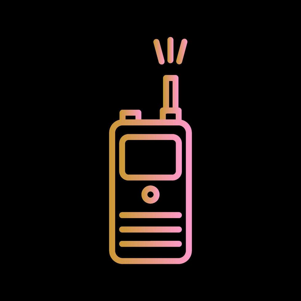 Walkie Talkie Vector Icon