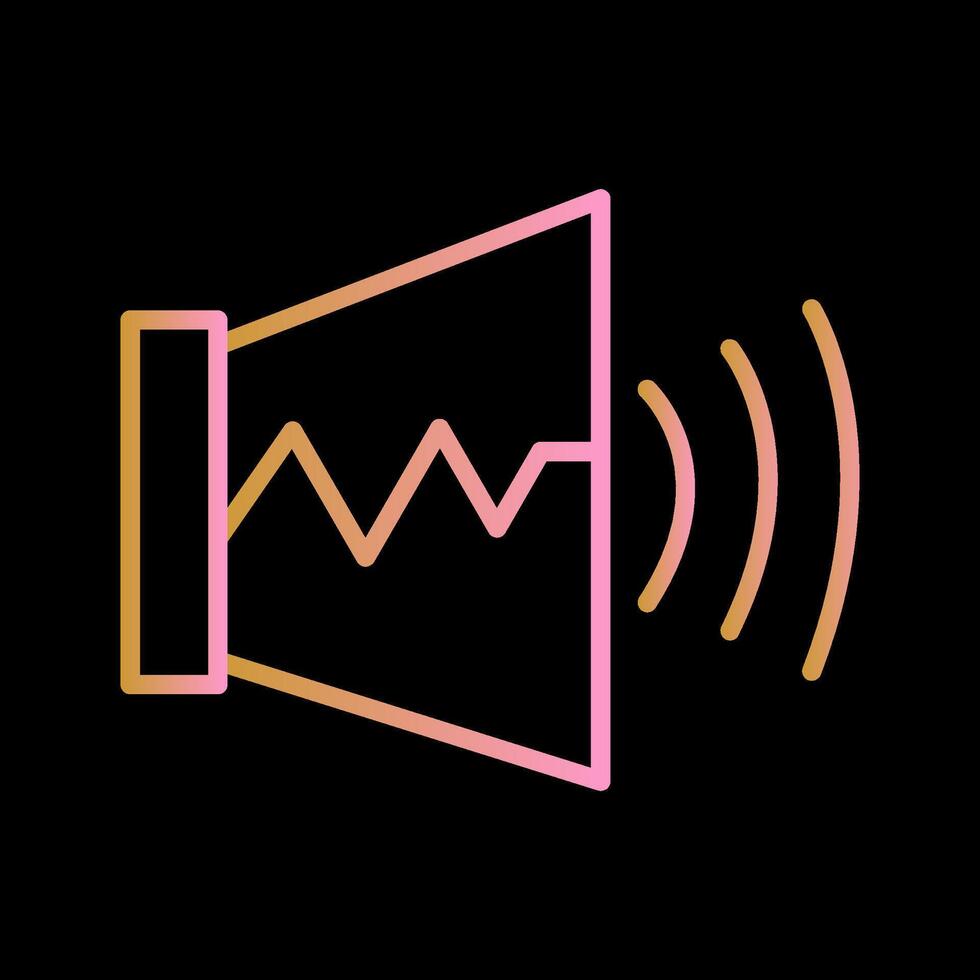Audio On Vector Icon