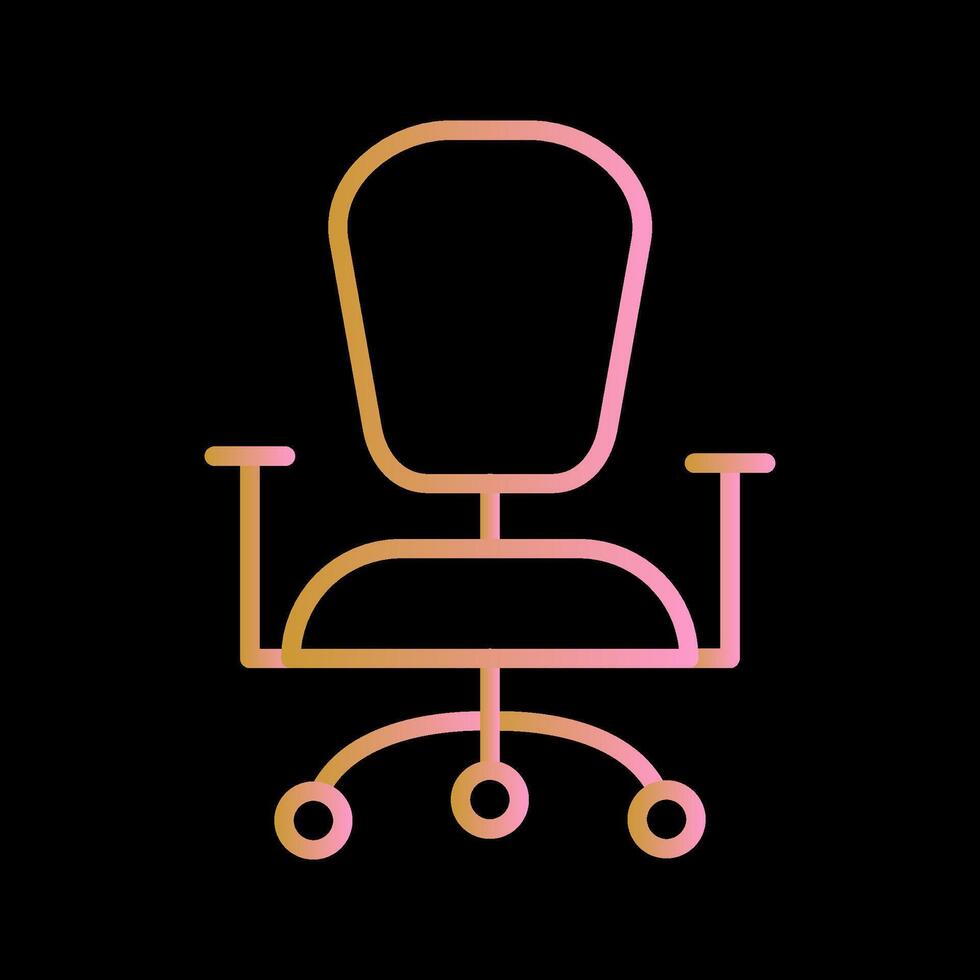 Ancient Chair Vector Icon