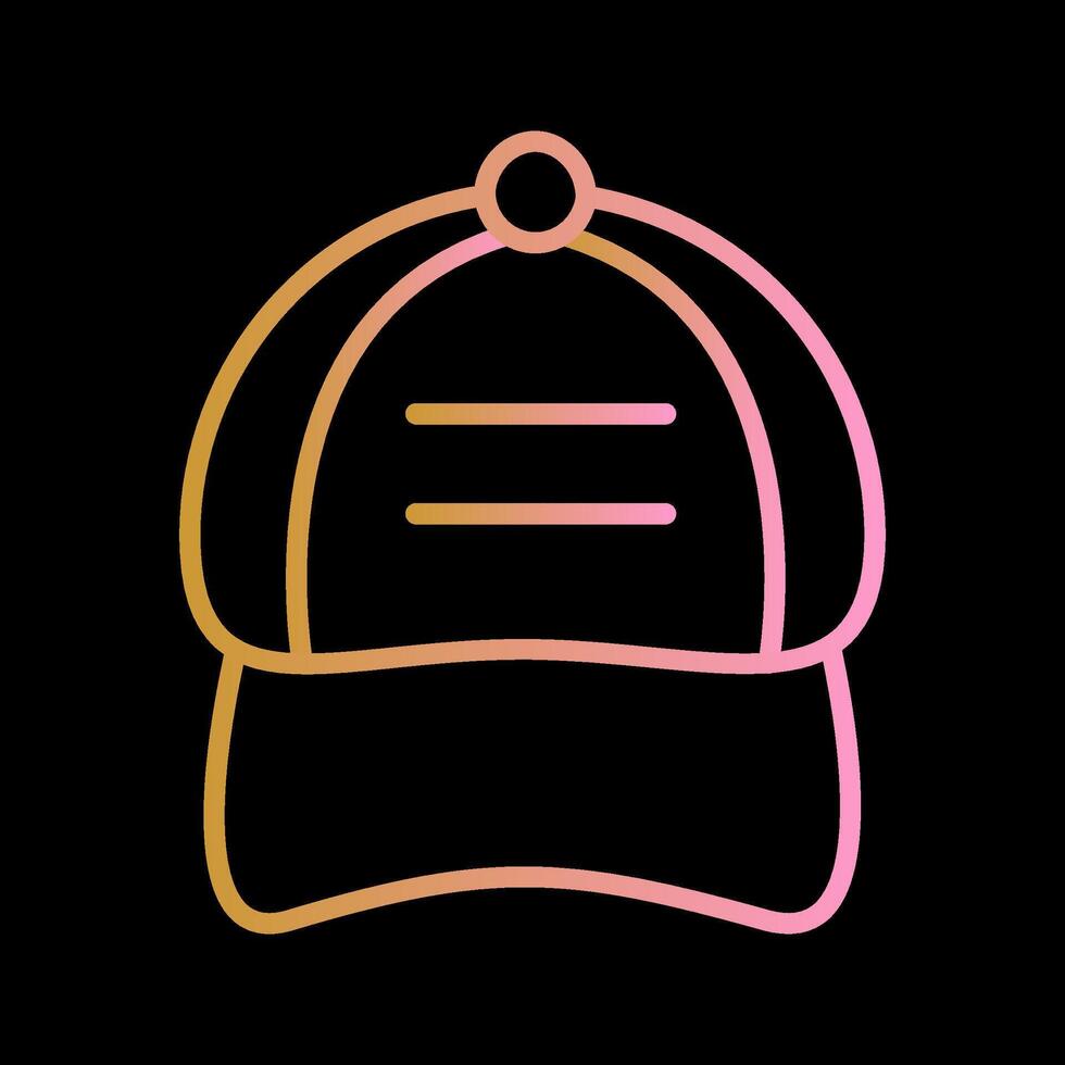 P Cap Vector Icon
