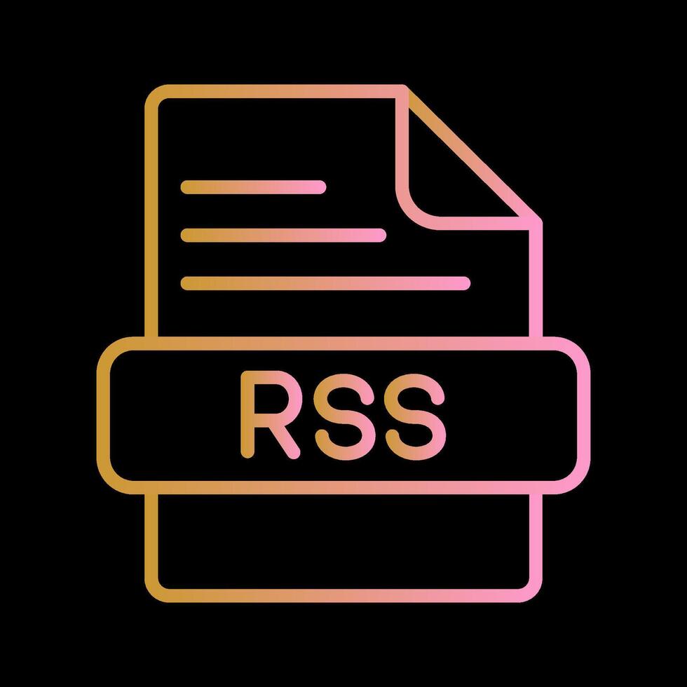 RSS Vector Icon