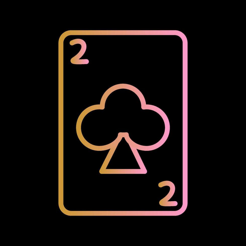 Clubs Card Vector Icon